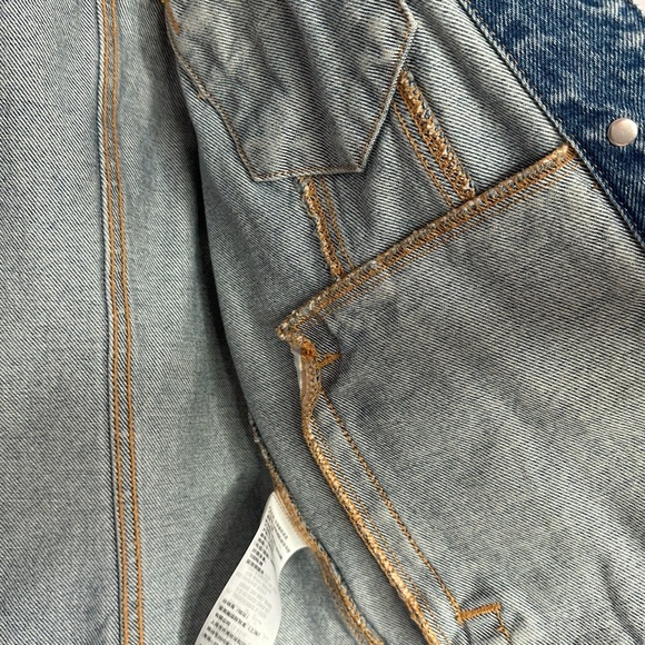 Abercrombie & Fitch 100% Cotton Jean Jacket Size S - Picture 3 of 6